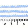 Imitation Jade Glass Beads Strands X1-EGLA-A034-J3mm-MB03-5
