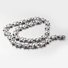 Electroplate Non-magnetic Synthetic Hematite Bead Strands G-F300-52A-01-2