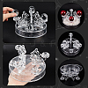 Acrylic Crystal Ball Display Stands ODIS-WH0001-39-4