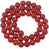 Natural Carnelian Bead Strands G-PH0028-8mm-15-6