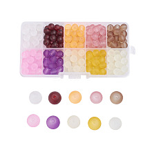 Transparent Glass Beads FGLA-X0001-02-8mm
