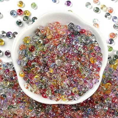 6/0 Spray Paint Fringe Glass Seed Beads X1-SEED-H003-11H-1