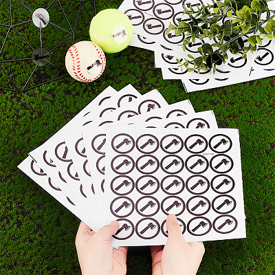 PVC Plastic Waterproof Stickers DIY-WH0386-18E-1