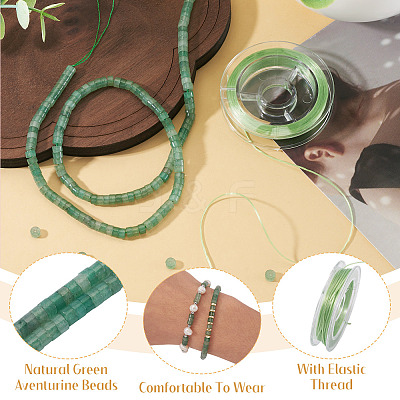 1 Strand Natural Green Aventurine Beads Strands G-TA0002-96-1