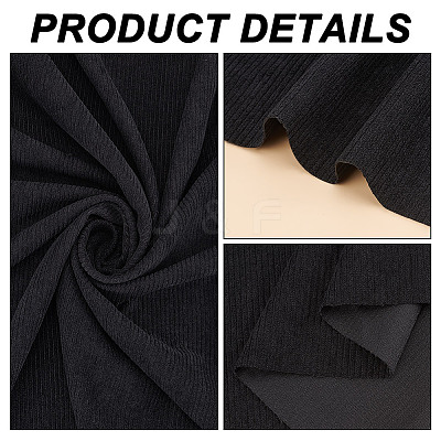 Brocade Polyester Fabric for DIY Crafts SENE-WH0003-47A-1