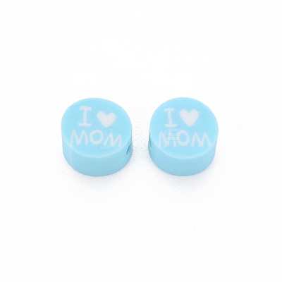 Handmade Polymer Clay Beads CLAY-T019-11D-1