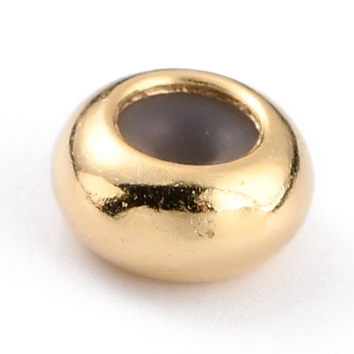 Brass Beads KK-O133-207B-G-1