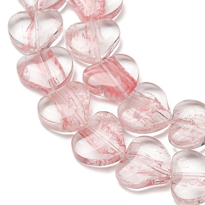 Transparent Handmade Lampwork Beads LA-CBAF0C8-01B-1