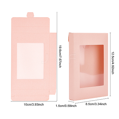 Foldable Creative Kraft Paper Box CON-BC0001-89A-1