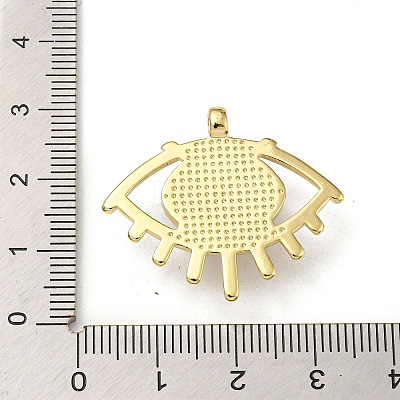Real 18K Gold Plated Brass Pendants KK-L209-004G-04-1