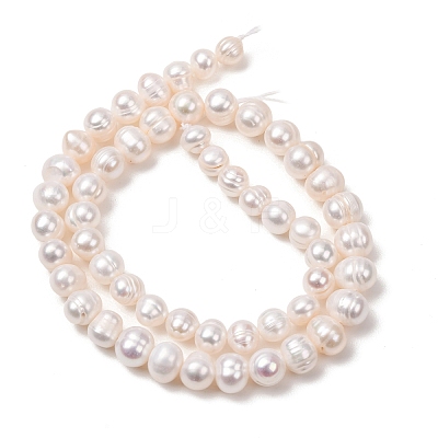 Natural Cultured Freshwater Pearl Beads Strands PA-CBABE82-15B-1