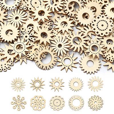 Unfinished Blank Wooden Slices for Painting Arts WOOD-CJC0011-16A-1