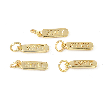 Brass Pendants KK-L245-01G-1