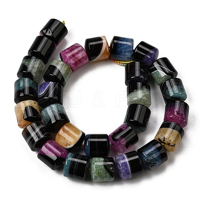 Natural Agate Beads Strands G-F820-P01-01F-1