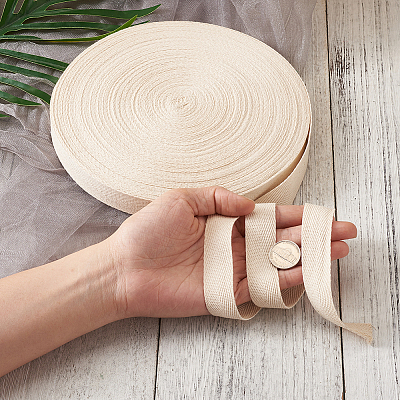 Cotton Twill Tape Ribbons OCOR-TAC0001-04B-1