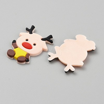 Christmas Silicone Cabochons SIL-WH0018-32B-1