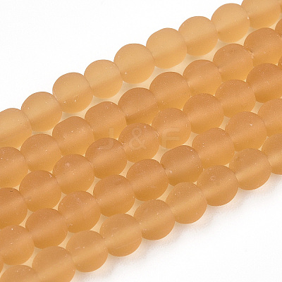 Transparent Glass Beads Strands GLAA-T032-T4mm-MD08-1