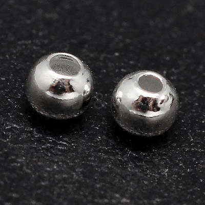 925 Sterling Silver Beads X-STER-F012-01E-1