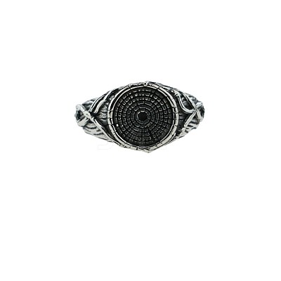 Vintage 304 Stainless Steel Finger Rings for Men WG5271E-01-1