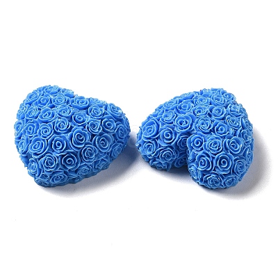 Opaque Resin Cabochons RESI-C024-02D-1