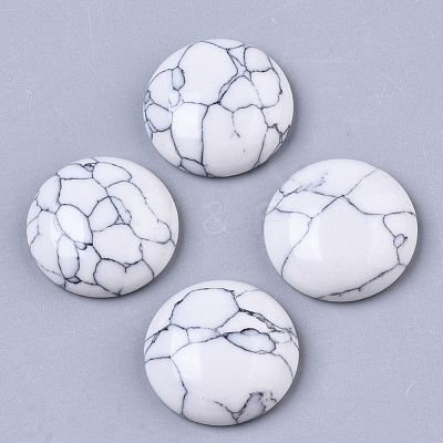 Synthetic Turquoise Cabochons TURQ-TAC0002-01-18mm-1
