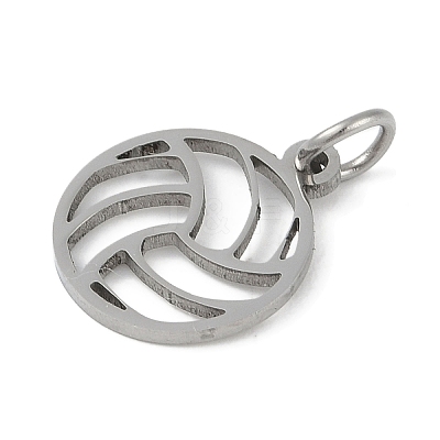 Non-Tarnish 304 Stainless Steel Pendants X-STAS-L279-030P-1