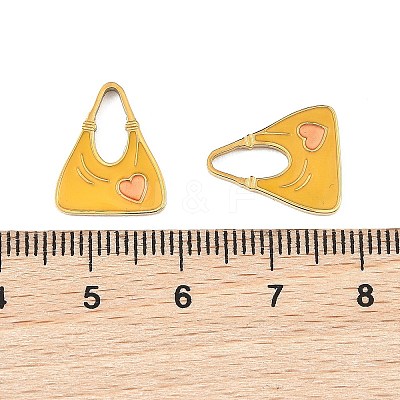 304 Stainless Steel Pendants STAS-D215-02G-02-1