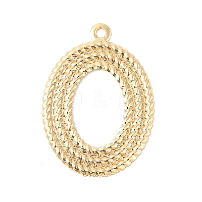Brass Pendants KK-R219-03G-1