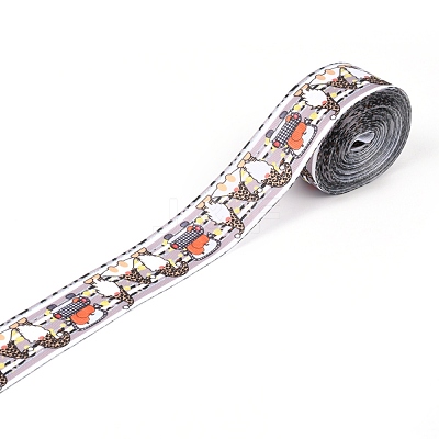 Polyester Grosgrain Ribbon OCOR-I010-05B-1