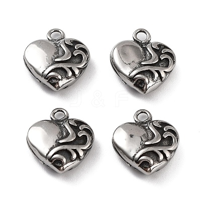 316 Surgical Stainless Steel Charms STAS-K276-27AS-1