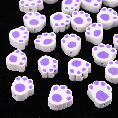 Handmade Polymer Clay Beads X-CLAY-N011-008E-1