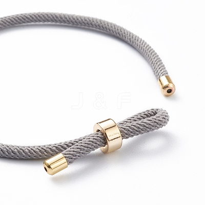 Braided Nylon Cord Bracelet Making MAK-A017-D01-01G-1