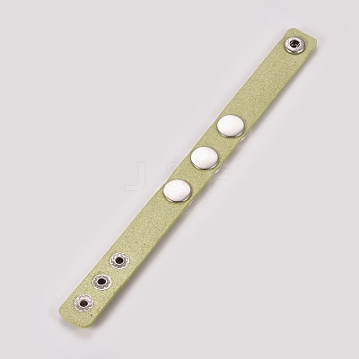 Imitation Leather Cord Bracelets BJEW-WH0009-05H-1