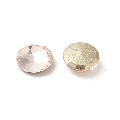 Glass Rhinestone Cabochons RGLA-P037-10A-D261-1