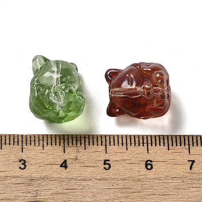 Transparent Glass Beads GLAA-D025-06A-1