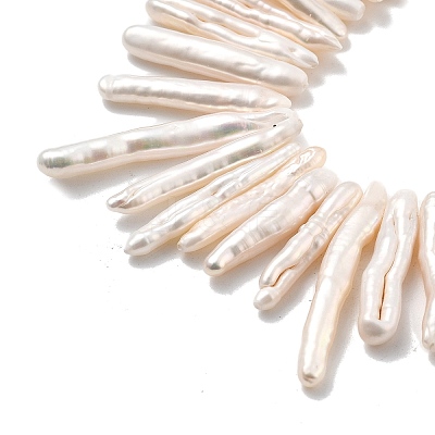 Natural Baroque Keshi Pearl Beads Strands PEAR-P064-02D-04B-1