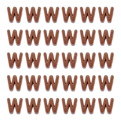 Opaque Acrylic European Beads LS-OACR-TAC0019-006W-1