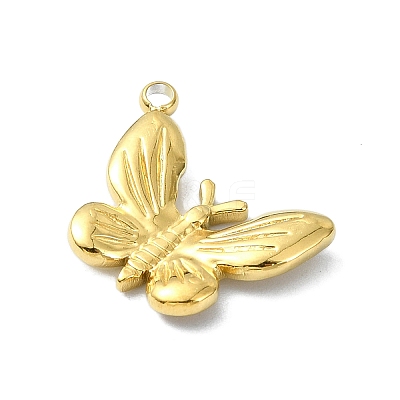Ion Plating(IP) 304 Stainless Steel Pendants STAS-B058-29G-01-1