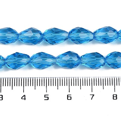 Transparent Glass Beads Strands EGLA-N013-T10mm-D17-1