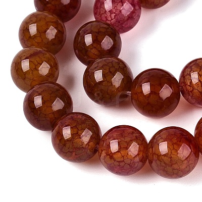 Dyed Natural Agate Beads Strands G-Q606-45A-05-1