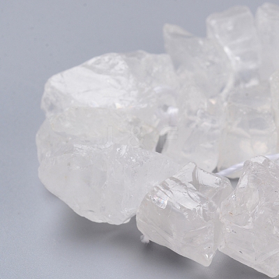 Natural Quartz Crystal Beads Strands G-I283-F06-1