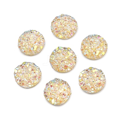 Transparent Resin Decoden Cabochons RESI-XCP0002-71A-1
