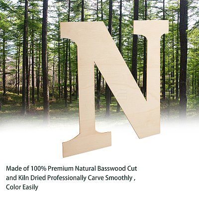 Unfinished Wood Shape WOOD-CN0001-010N-1