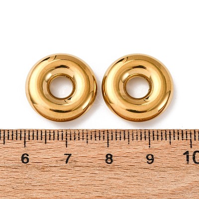 304 Stainless Steel European Beads STAS-D383-01B-G-1