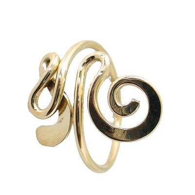 Brass Toe Cuff Rings for Women FS-WGFB02D-01-1