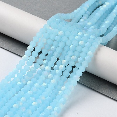 Imitation Jade Glass Beads Strands LS-EGLA-A034-J4mm-MB06-1