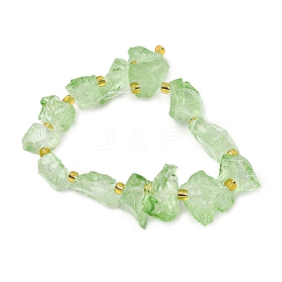 Raw Rough Natural Quartz Crystal Beads Strands G-Z131-J01-02-1