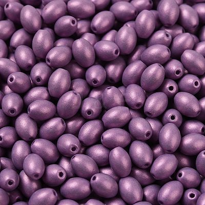 Baking Paint Glass Seed Beads SEED-C004-04F-1