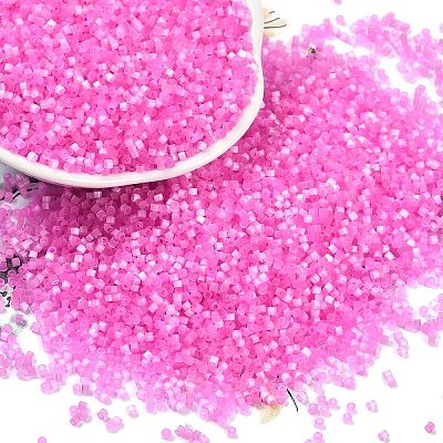 Imitation Cat Eyes Glass Seed Beads SEED-H003-03T-1