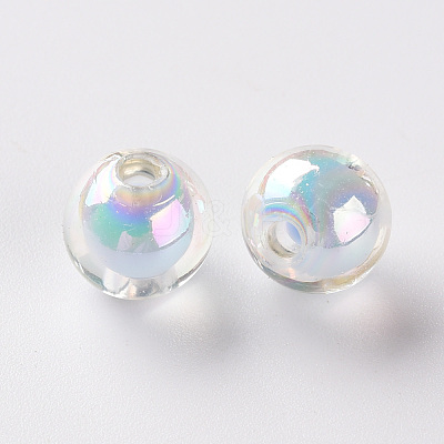 Transparent Acrylic Beads TACR-S152-15B-SS2113-1